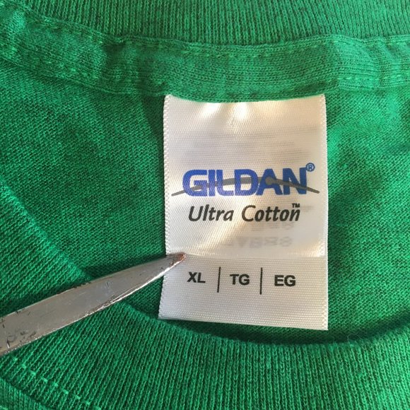 St. Paddys Holiday Tee Shirt Adult XL Green Mustache You For A Beer Graphic - Picture 6 of 7